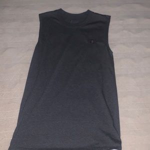 Men’s Small Champion Gray Cutoff/Tank Top Shirt